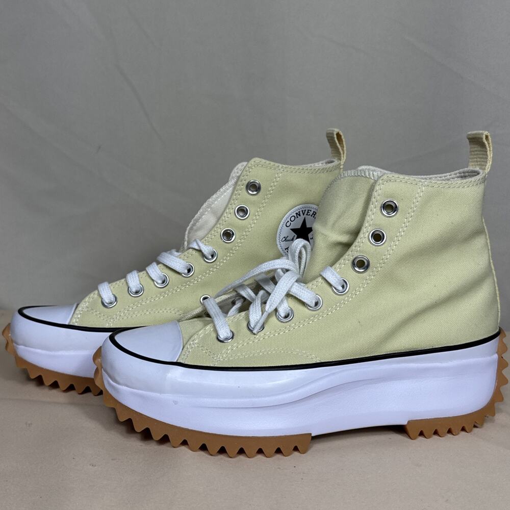Converse Lemon Drop Run Star Hike Platform High Top Sneakers Women’s 8 Retro